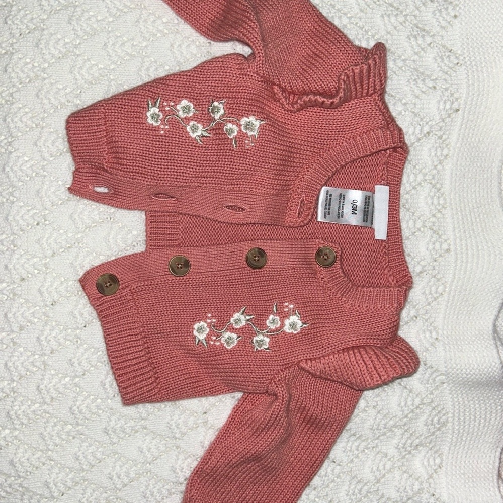 Crochet set for a new born